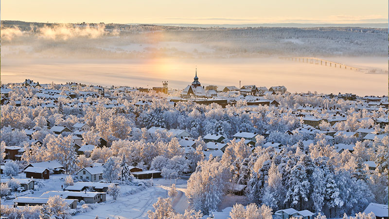 Arrival Day in stersund